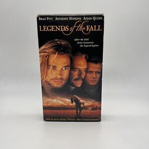 Legends of the Fall VHS Video Tape‎ Brass Pitt Anthony Hopkins RARE